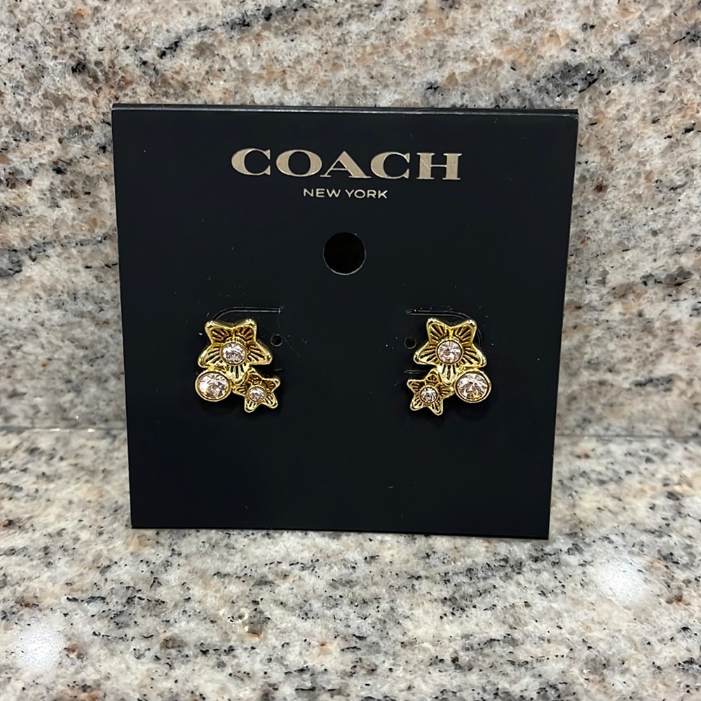 Coach earrings